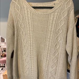 Cable knit w/ elbow pads from Urban Outfitters✨